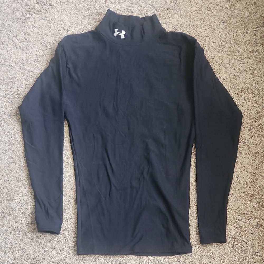 Under Armour Jet Black Performance Turtleneck